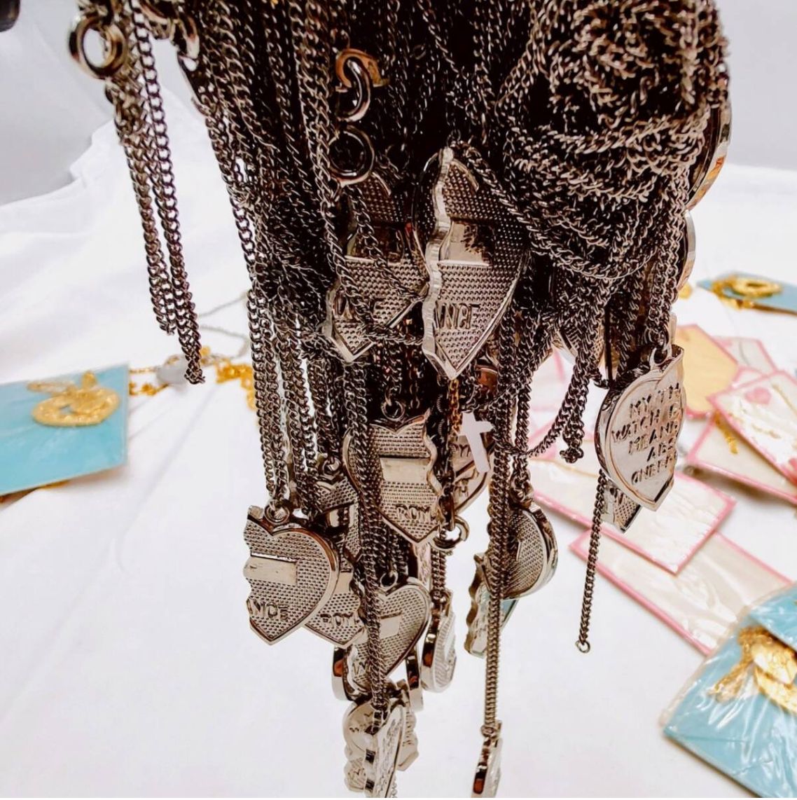 ネックレス ペアチャーム