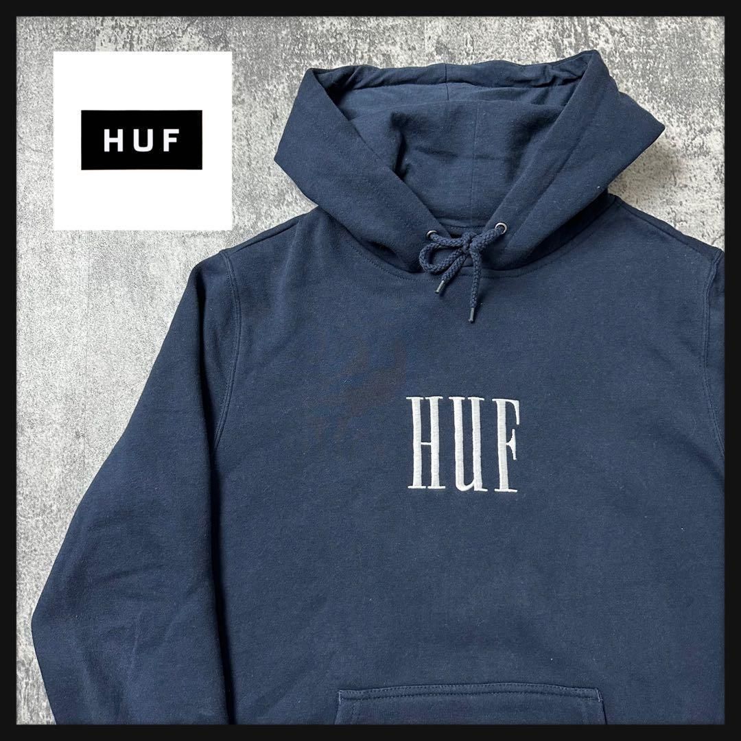 即完売モデル】ステューシー☆センター刺繍ロゴ 人気デザイン パーカー