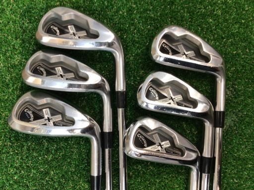 中古】 キャロウェイ X TOUR 6S アイアンセット IR NS PRO 990GH