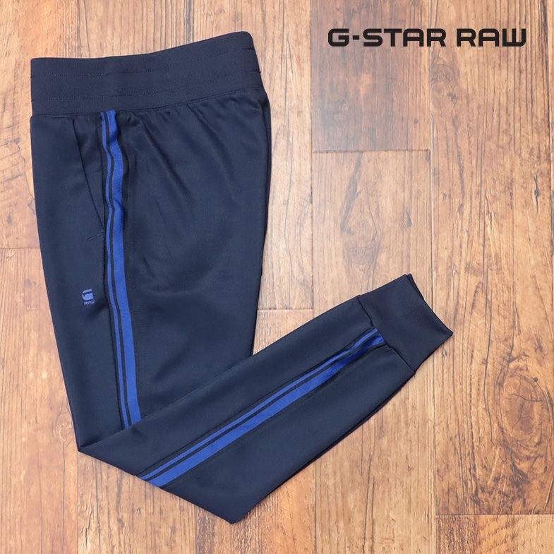 G-STAR RAW/XSサイズ/トラック パンツ ALCHESAI SLIM TAPERED SW PANT D13304-A650 スポーティー レトロ 新品/紺/ネイビー/jt289/