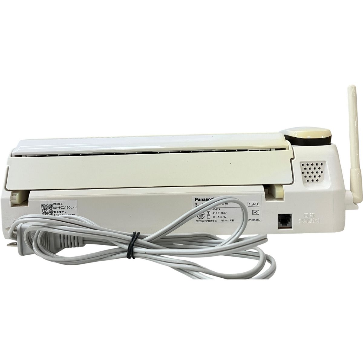 Panasonic KX-PZ210DL-W 子機付き 電話機 デジタルコードレス