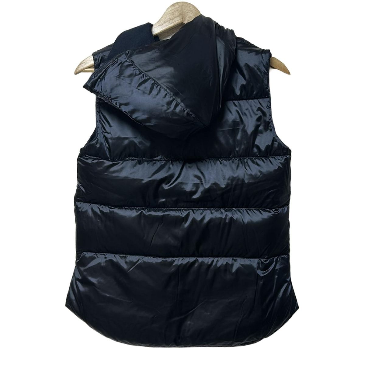 theory (セオリー)ネイビー ダウンベスト S フード取り外し可能 theory