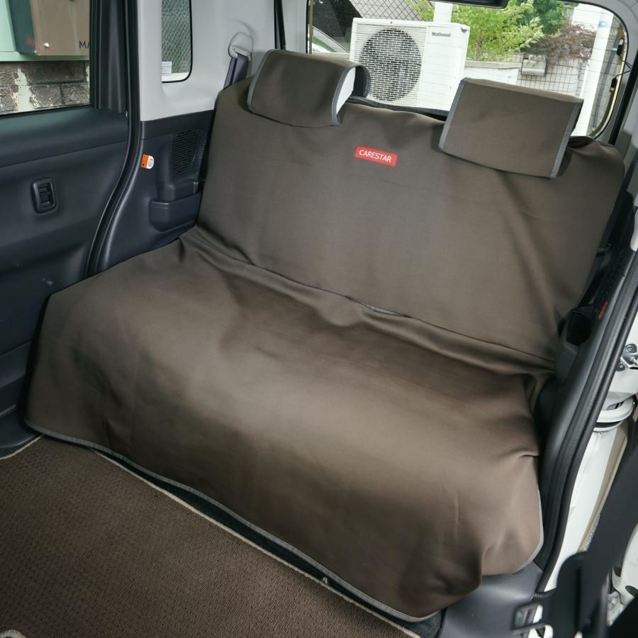 ショート＆フィット 前後席フルセット シートカバー 防水 全13色 ペット 海山 汎用 軽自動車 カナロア 洗える ドッグ カー シート カバー 車 CARESTAR BRIGHTFACE_UK