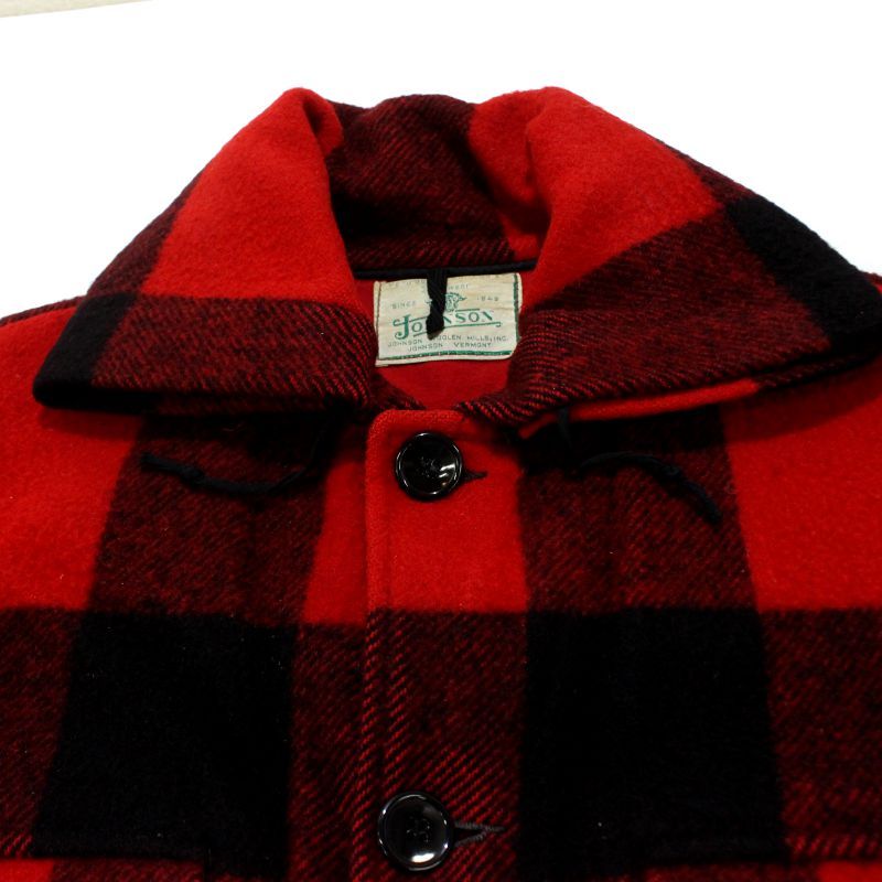 70's ～ JOHNSON ウール チェック ハンティング ジャケット 古着 c4bac08d702c71669a8330b9e6d2ab