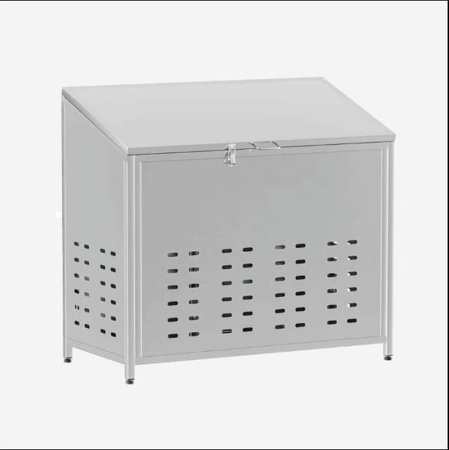 ゴミ箱 屋外 ゴミステション 大きい 組立式 横幅90cm ゴミ箱鋼280L ゴミ箱 屋外 ゴミステション 大きい 組立式 横幅90cm ゴミ箱鋼