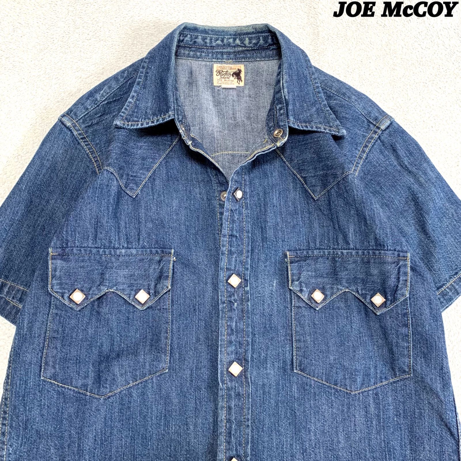 JOE McCOY / The REAL McCOY'S Western Ranchman デニムシャツ