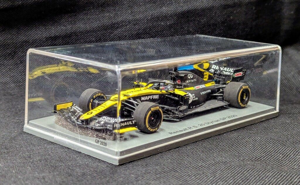 Spark model 1 43 Renault R.S.20 No.3 Renault DP World F1 Team 8th Styrian GP