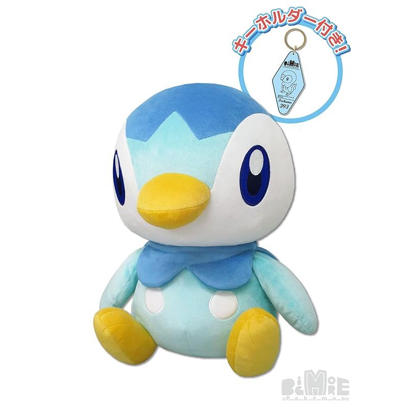 365日間返品無料！ 三英貿易 BigMore! ポケモン 特大ぬいぐるみ ポッチャマ 高さ40cm 0