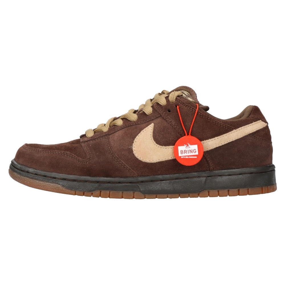 靴NIKE (ナイキ) DUNK LOW ダンク ローカット　スウェードレザー