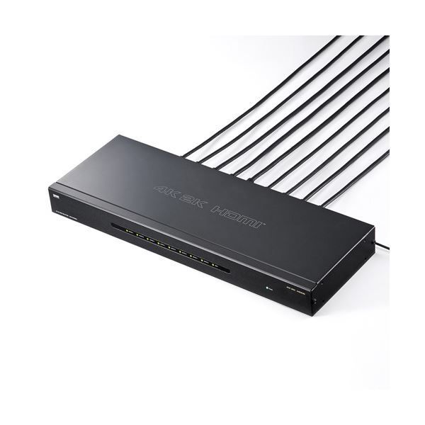 4K2K対応HDMI分配器 8分配