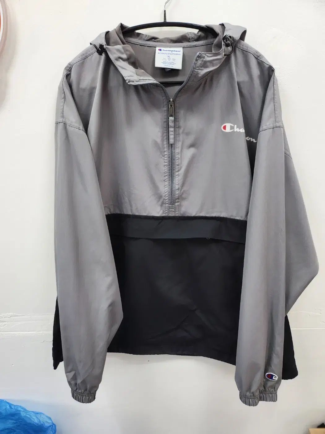 Champion(チャンピオン) アノラック ウインドブレーカー ハーフジップ ジップアップ 2XL