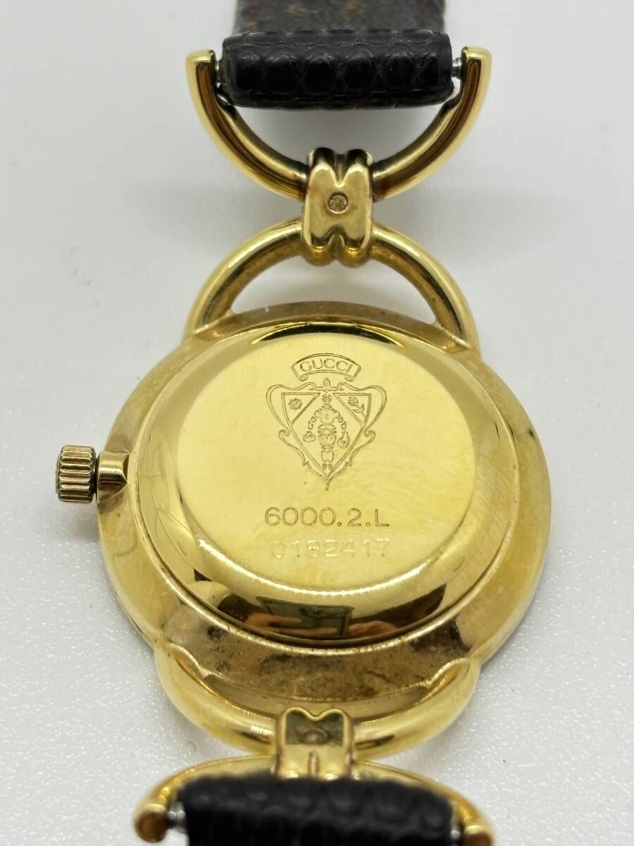 良品】GUCCI グッチ 6000.2.L シェリーライン ヴィンテージ
