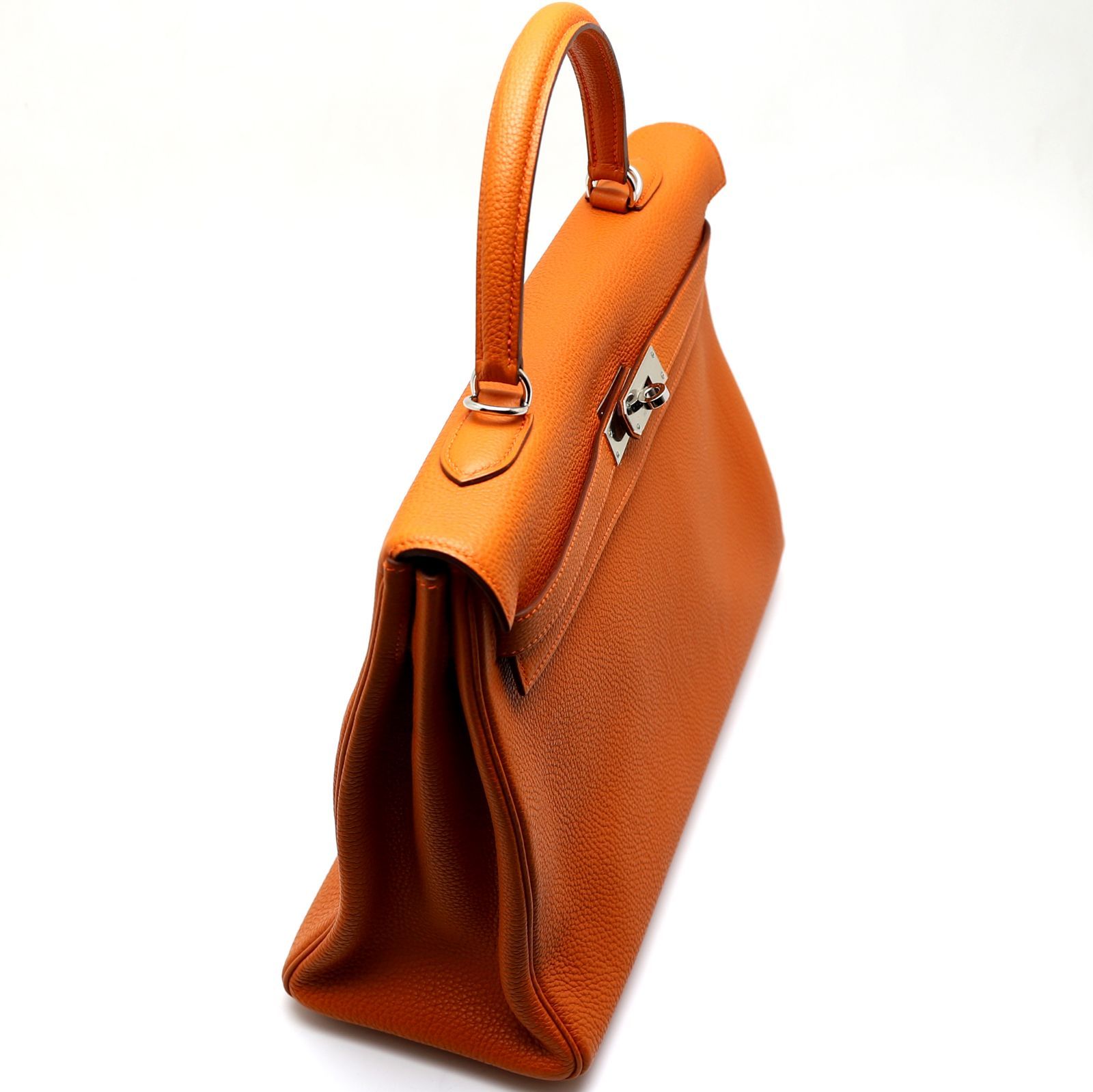 41 美品 HERMES エルメス オレンジ 空箱 ケリー35用 ［PR