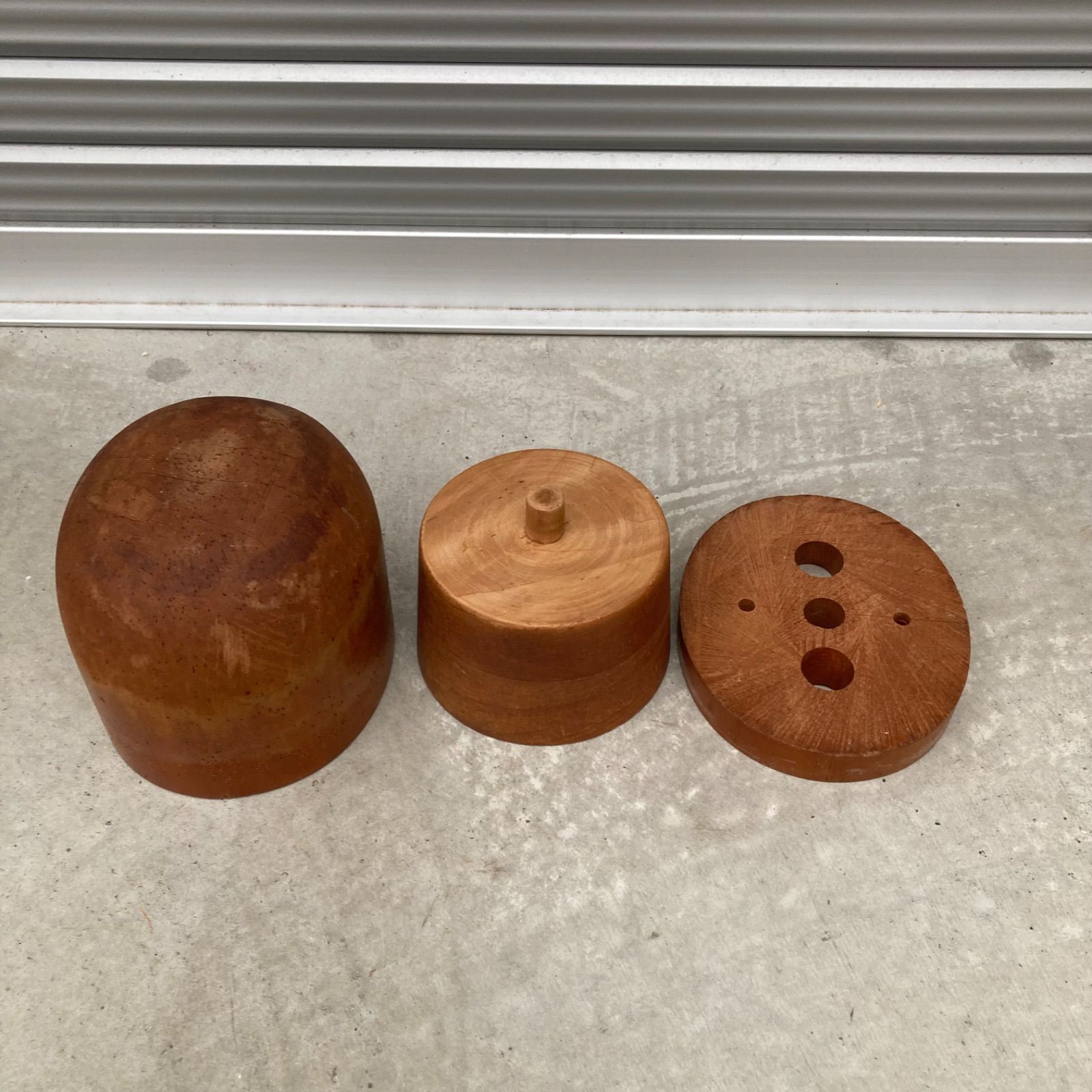 帽子 木型 3点セット 59cm クラウン ベン 台座