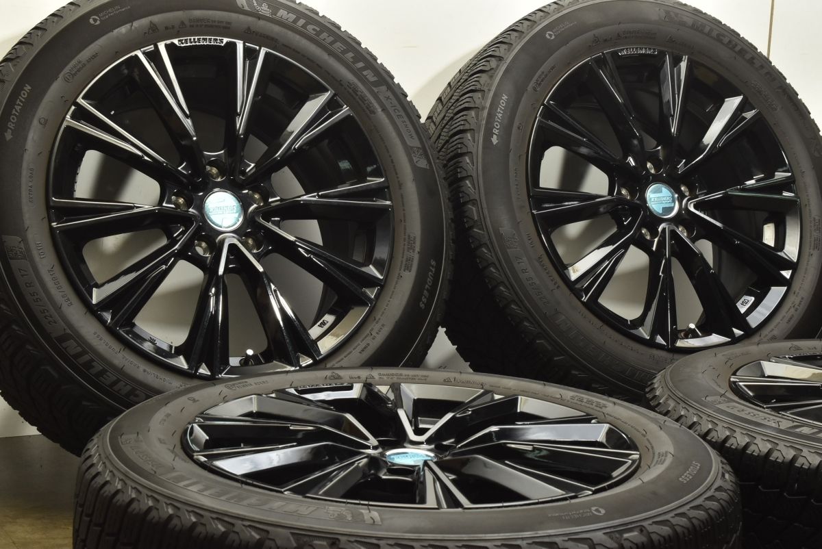 ケレナーズ X-LINE 17in 7.5J 52 PCD112 ミシュラン X-ICE SNOW 225 55R17 MINI F60 クロスオーバー BMW F48 X1 F39 X2