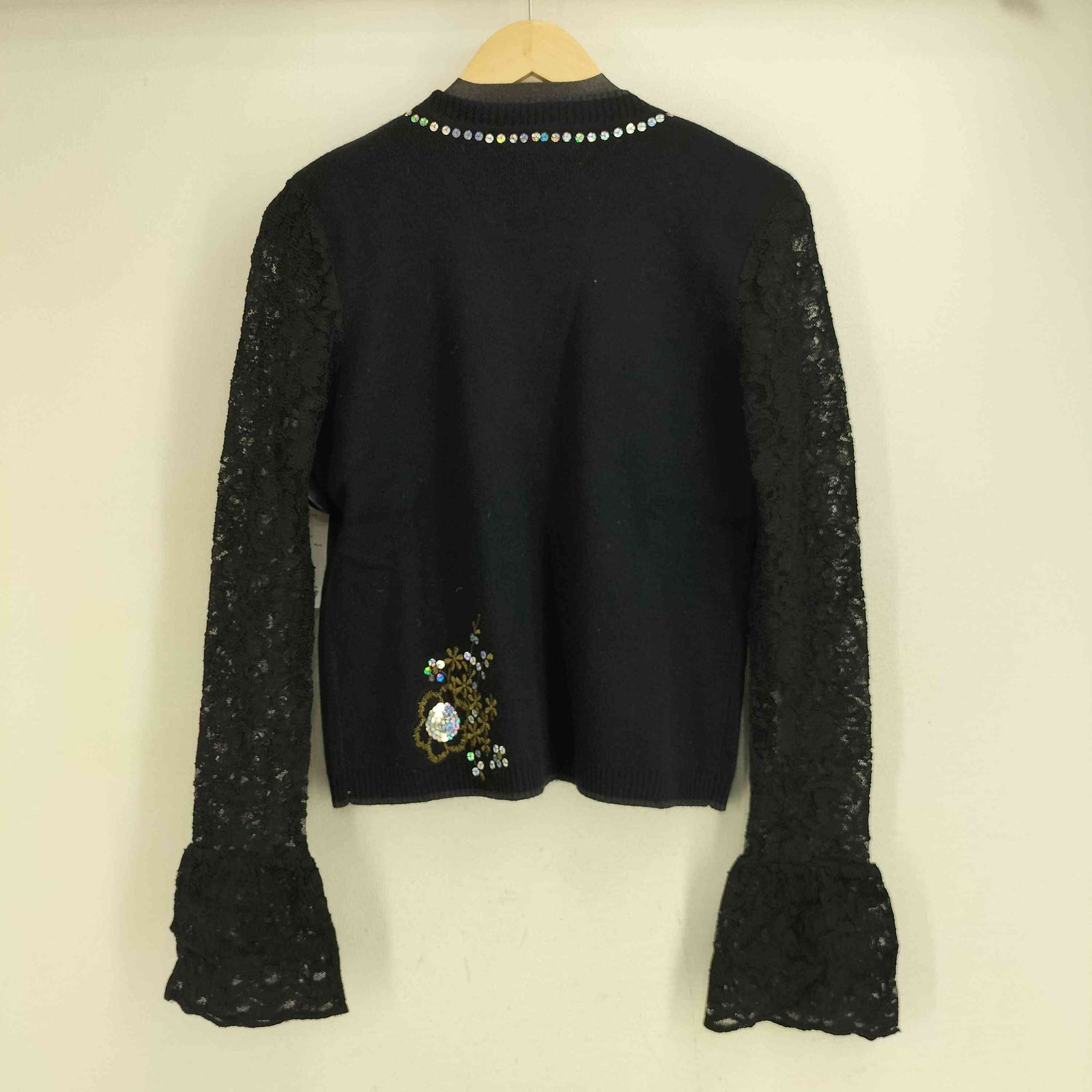 TOKUKO 1er VOL トクコプルミエヴォル カーディガン　レース切り替え TOKUKO 1er VOL トクコプルミエボル カーディガン レース
