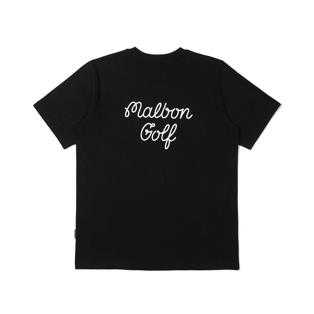 新品】 malbon golf マルボンゴルフ LOGO 半袖 Tシャツ クルー  