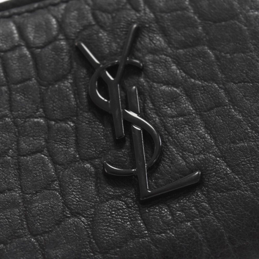 SAINT LAURENT PARIS (サンローランパリ) YSL モノグラム グレイン 型