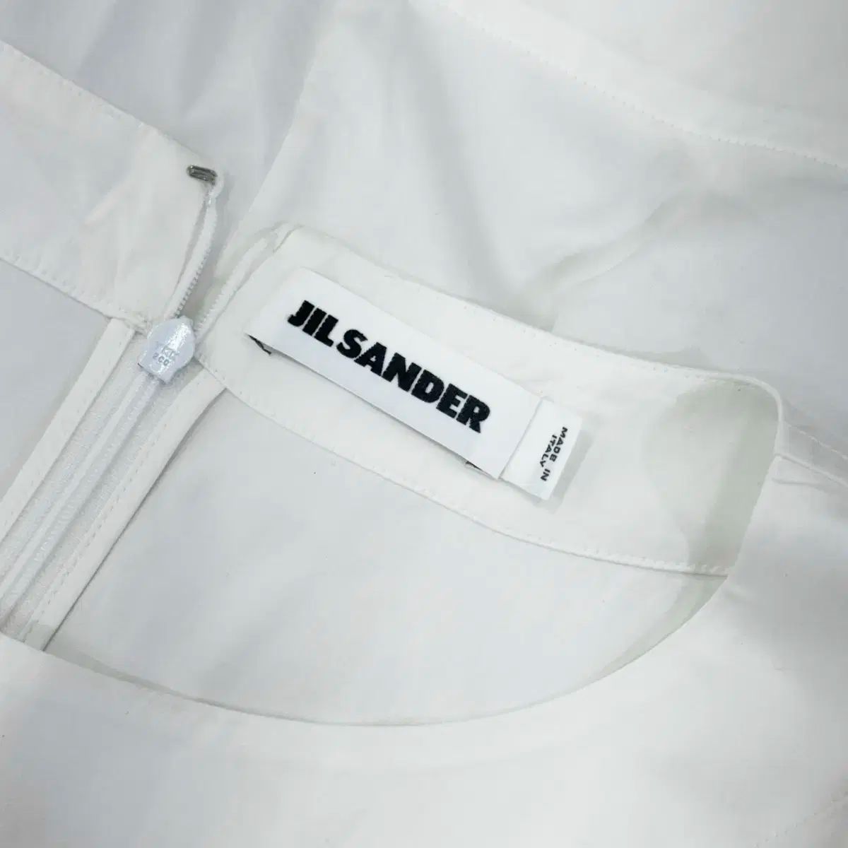 専用JIL SANDER コットンワンピース白 23AW NEW】JIL SANDER_women / コットン シャツワンピース (Jil