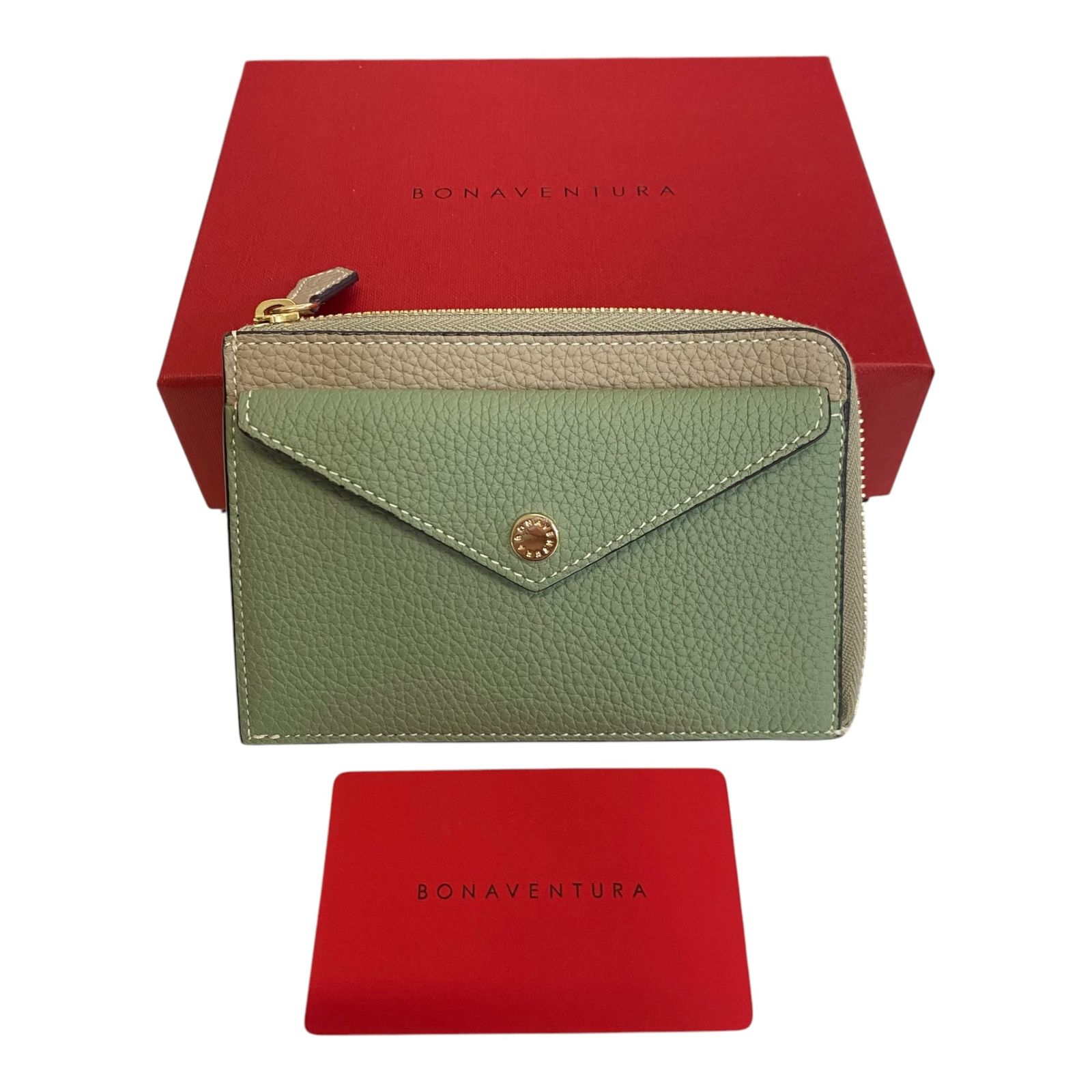 中古品】 BONAVENTURA ボナベンチュラ エンベロープ ミニジップ 