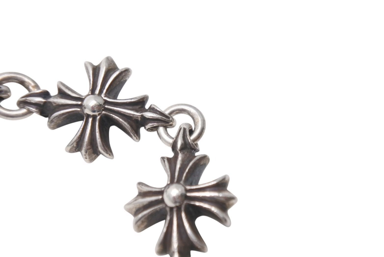 CHROME HEARTS クロムハーツ カットアウト CHプラス ブレスレット 9