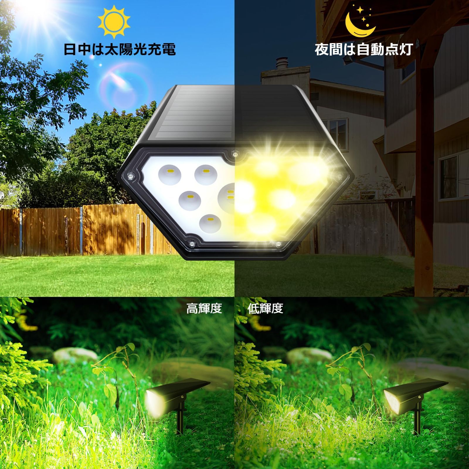 NFESOLAR LEDガーデンライト ソーラーライト 防水 光センサー おしゃ Amazon.co.jp: NFESOLAR LEDガーデンライト ソーラーライト 防水