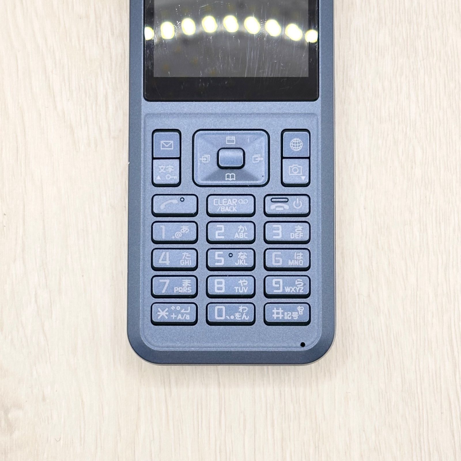 SoftBank Simply 602SI 本体 ダークブルー 青 ブルー 携帯 ガラケー