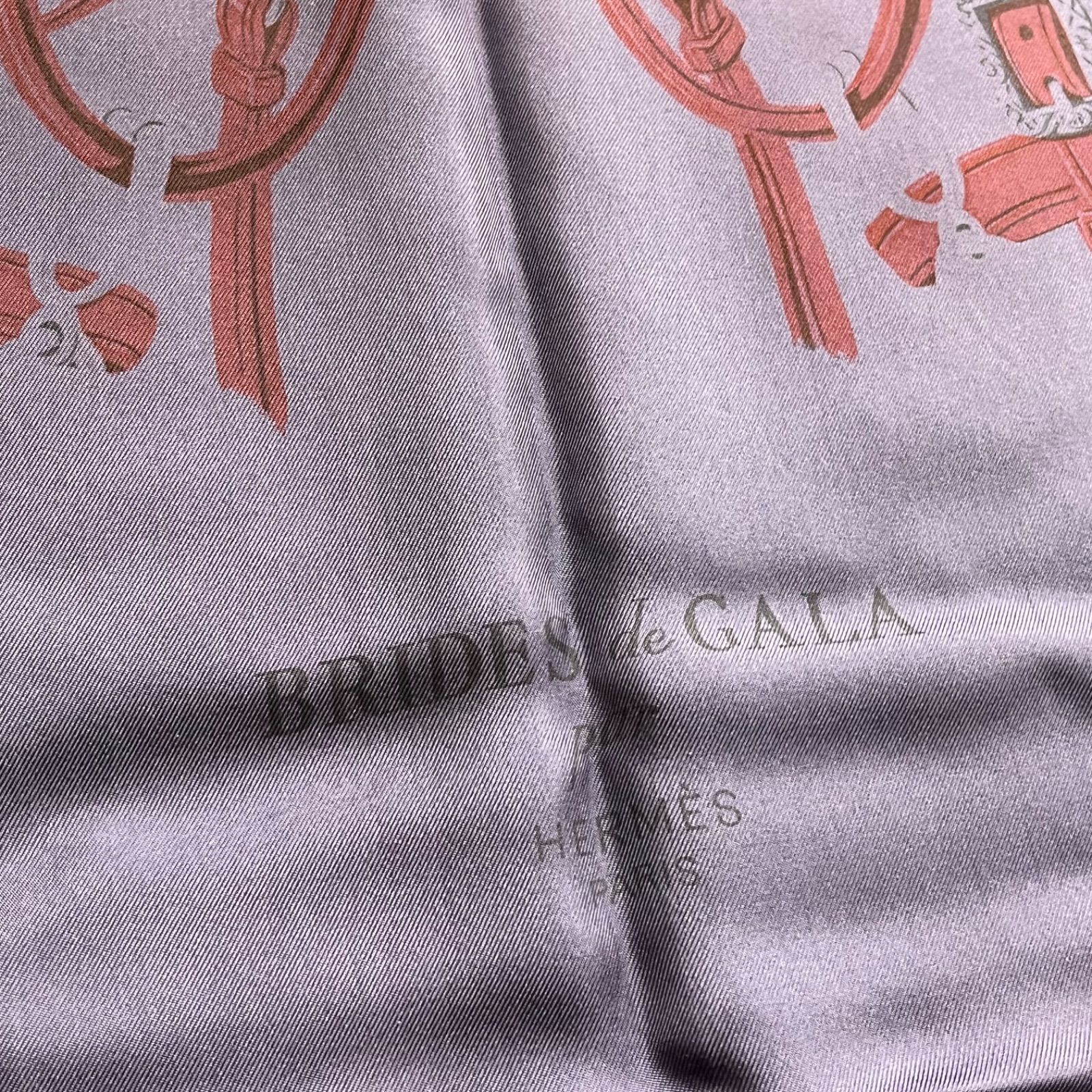 ○極美品 エルメス HERMES カレ90 BRIDES de GALA スカーフ