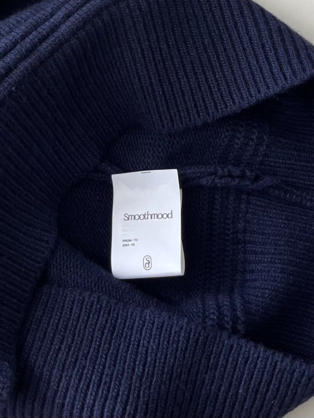 Smooth Mood Navy Keyboard Knit ニット トップス - メルカリ