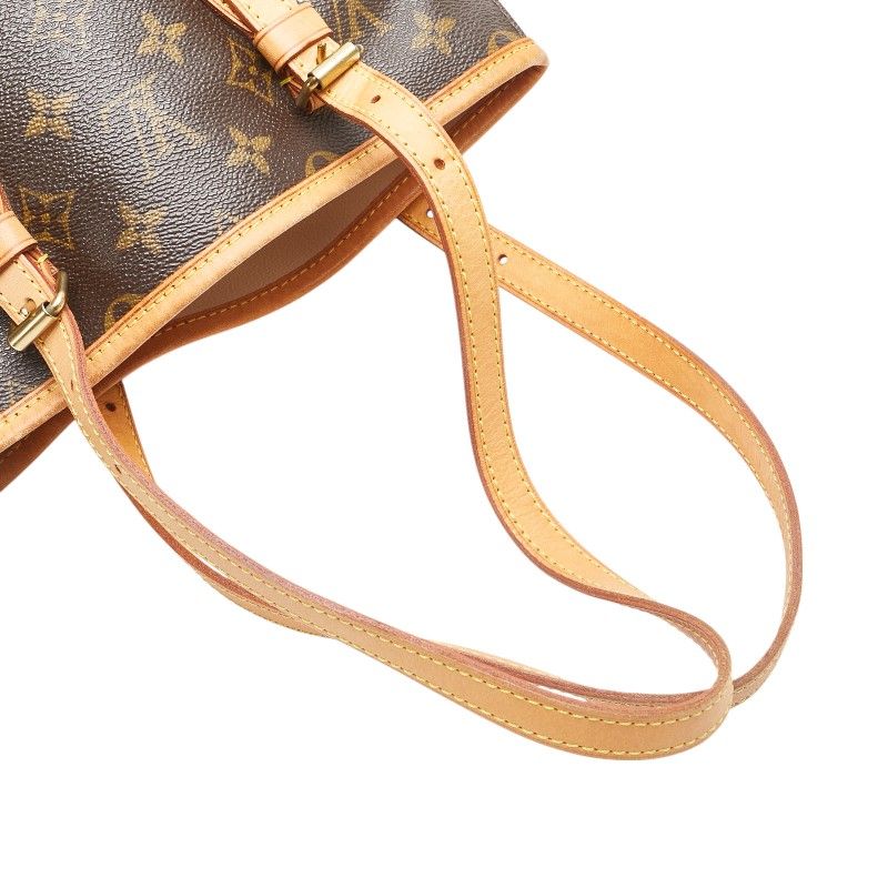 ルイ ヴィトン モノグラム プチ バケットPM トートバッグ ショルダー  