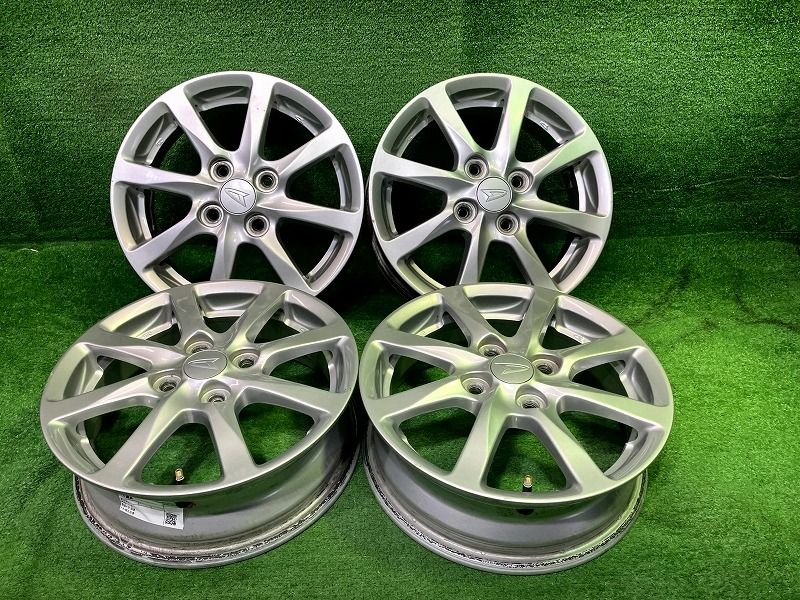 中古ホイール4本セット】ダイハツ純正 4.5J-15 +45 100 4H タフト