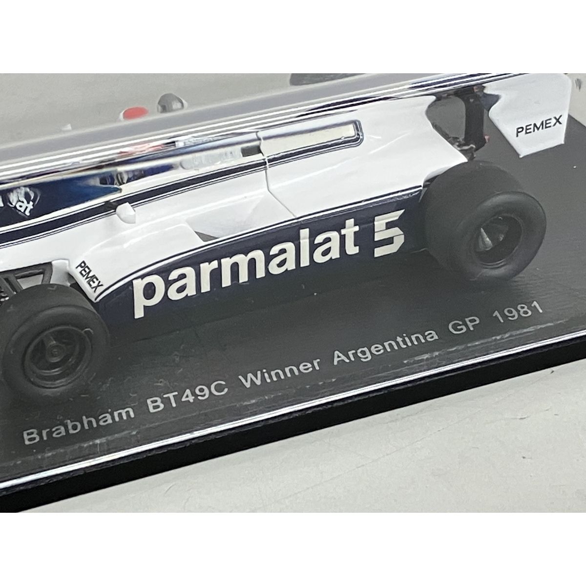 Brabham ブラバム BT49C Winner Argentina GP 1981 S4347 #5 Nelson Piquet ネルソン・ピケ  レーシングカー ミニカー中古 K9195107 - メルカリ