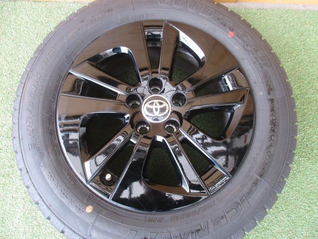 み トヨタ純正 50系プリウス 195 65R15 スタッドレスタイヤ４本SET 30系プリウス 110系イスト