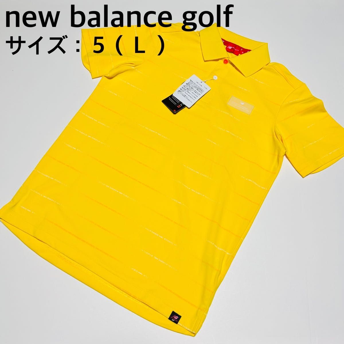 新品、未使用】ニューバランスゴルフ ポロシャツ メンズ サイズ：５（Ｌ） SeLeCT ショップ メルカリ