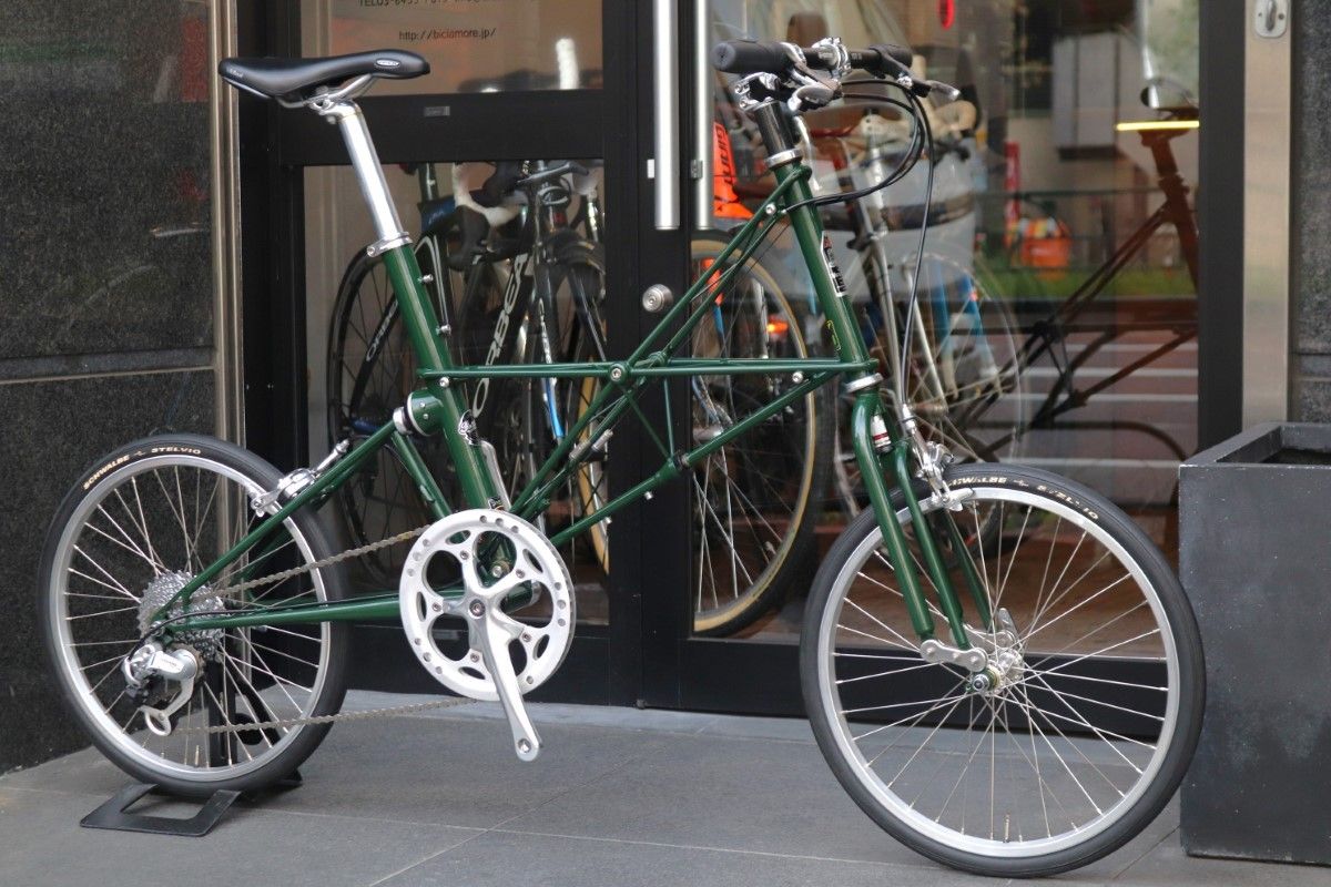 アレックスモールトン ALEX MOULTON TSR-9 分割式 スラム デュアルドライブ 9S クロモリ ミニべロ 20インチ 東京南麻布店 BRIGHTFACE_UK