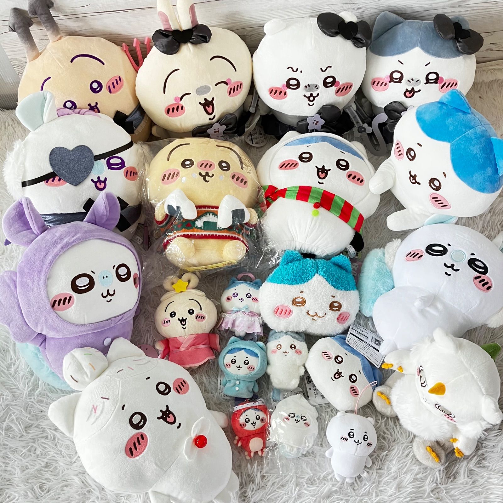 ちいかわクリスマスぬいぐるみ うさぎ ハチワレセット ちいかわ