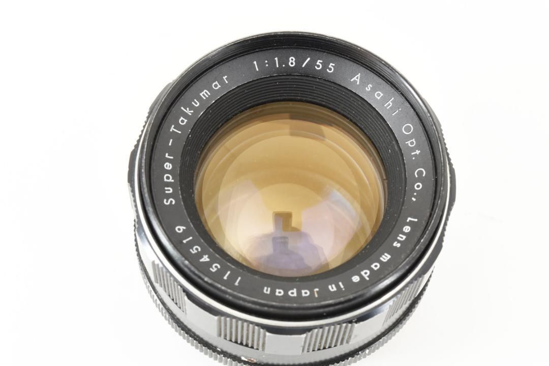 ☆前期型☆ Super Takumar 55mm F1.8 フード付 F0111 【公式通販】