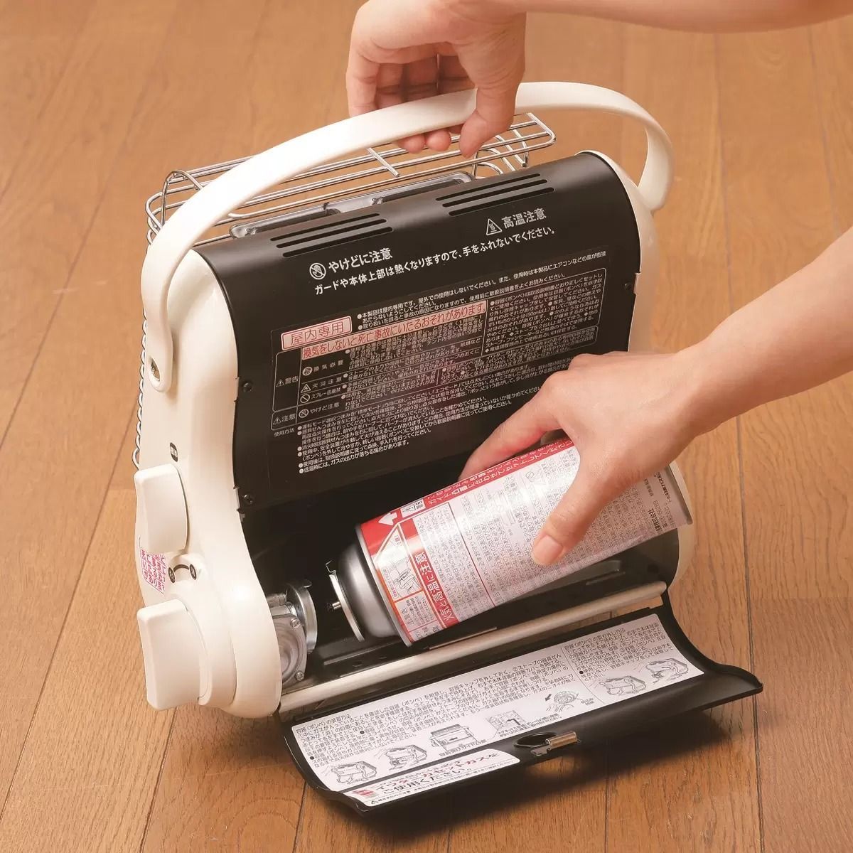 IWATANIイワタニカセットガスストーブ マイ暖 CB-STV-MYD コンパクト