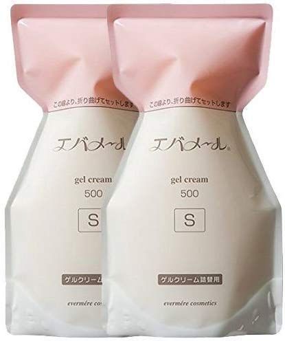 エバメール ゲルクリーム 詰替500g S 2個