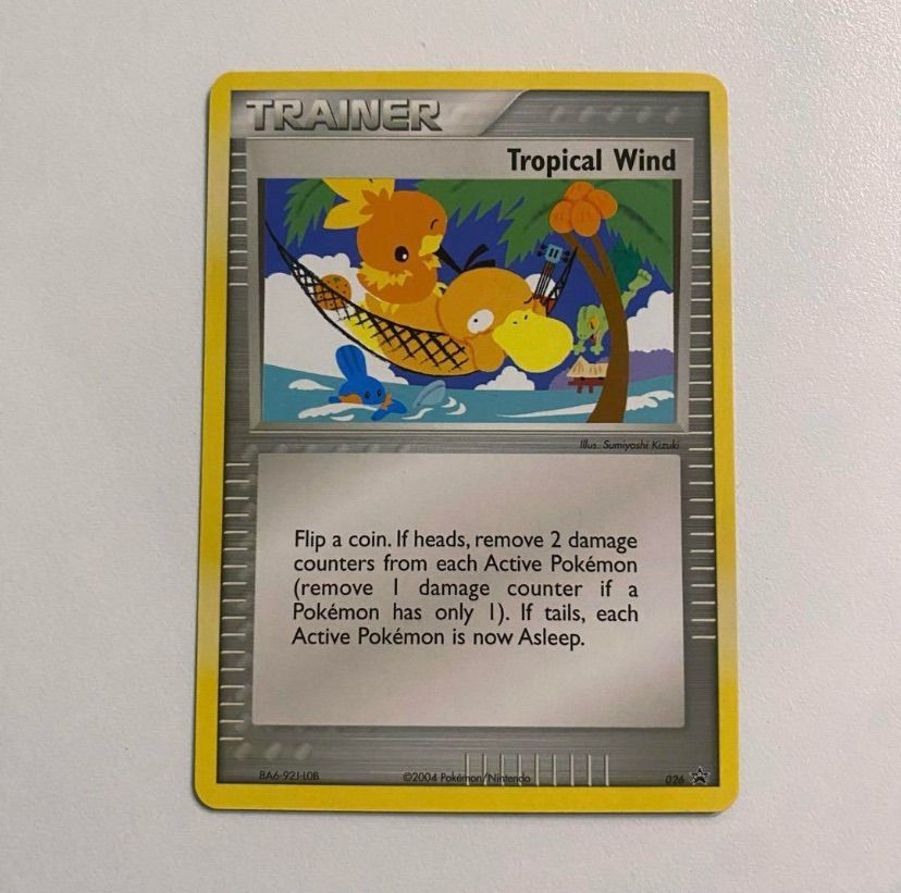 ポケモンカード tropical wind 2004年 プロモカード ポケモンカード tropical wind トロピカルウインド 2004年