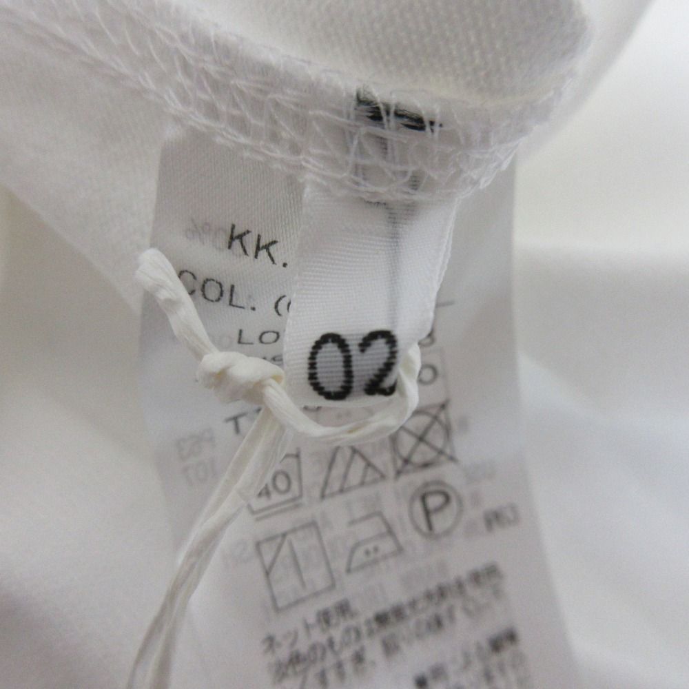 23 SS ATON エイトン ラウンドヘムタンクトップ サイズ02 38 ホワイト レディース 古着 タンクトップ トップス レディース