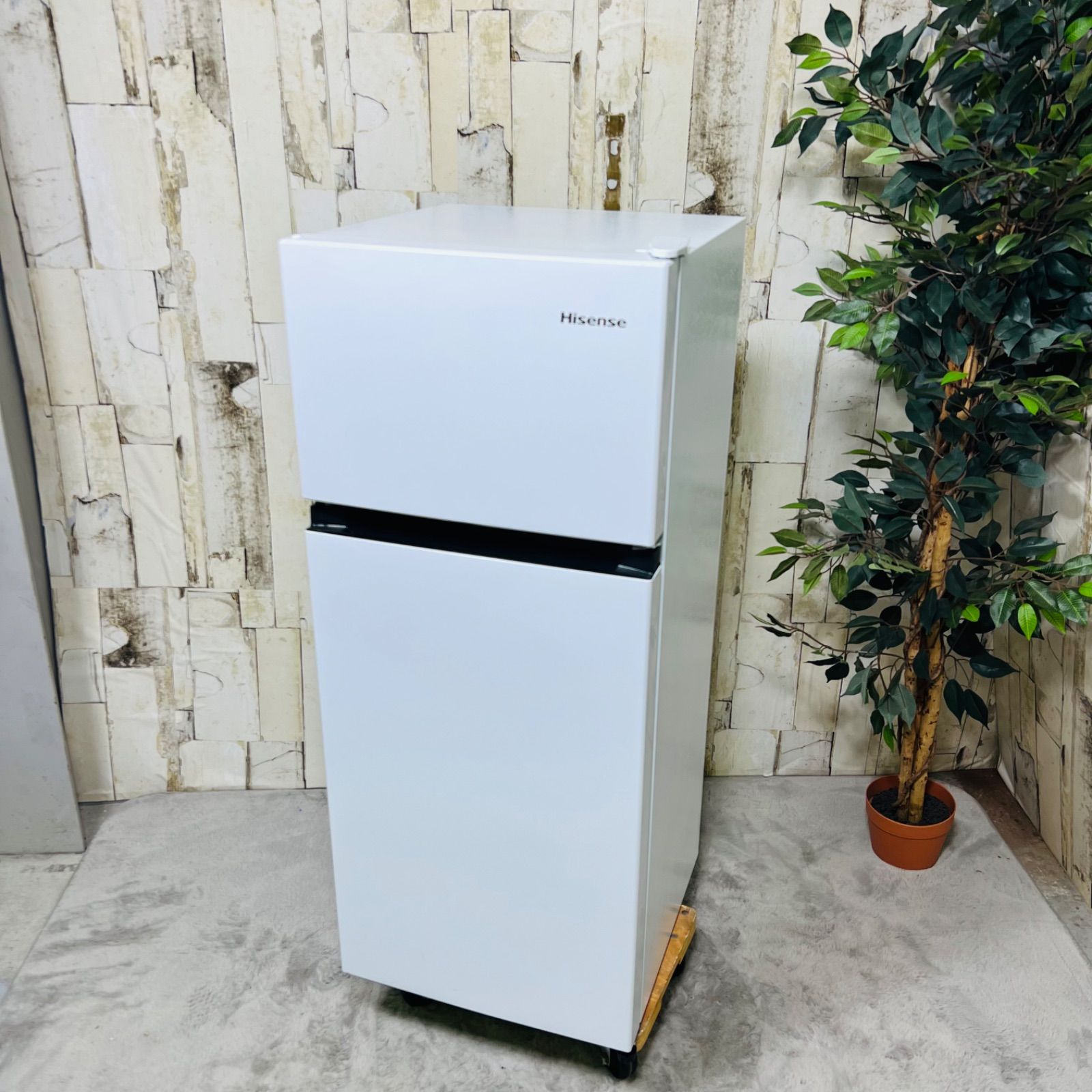 2024年製 ハイセンス 冷蔵庫 洗濯機 HR-B12HW 容量124L