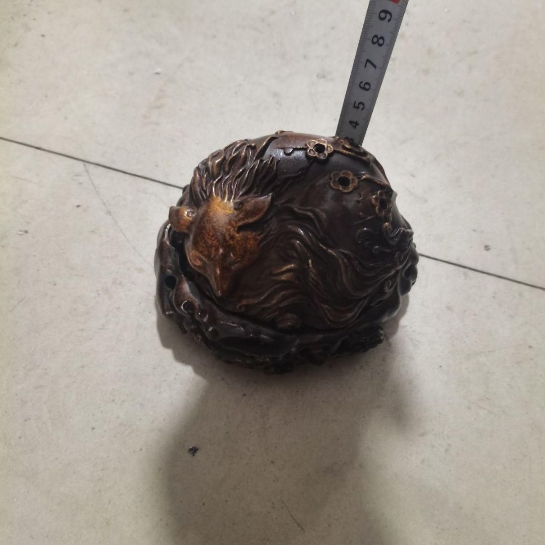 銅製 狐香炉 茶台薫香炉 香道具 工芸品 置物 銅製 狐香炉 茶台薫香炉 香道具 工芸品 置物 - メルカリ