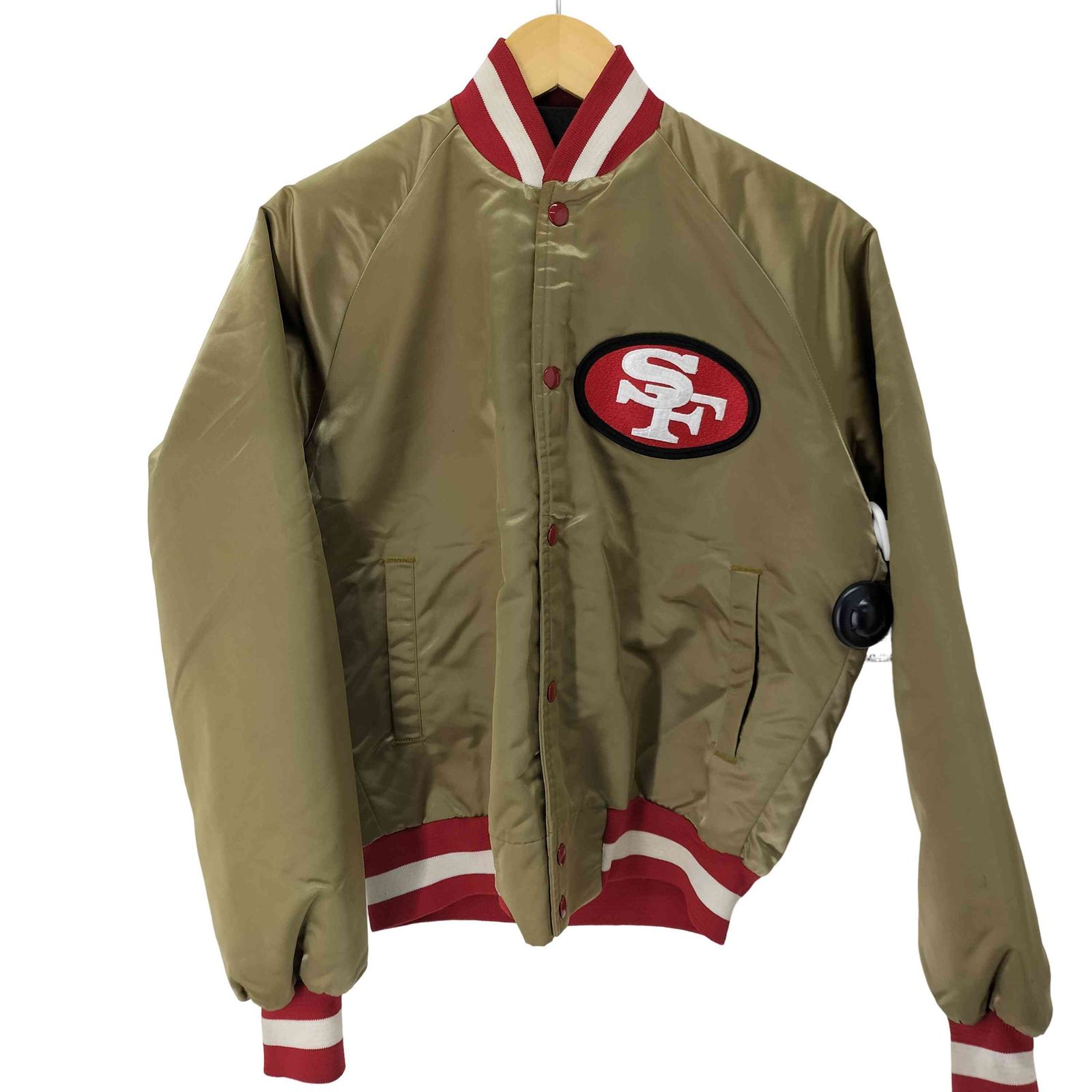 チョークライン Chalk Line スタジャン NFL レイダース USA製 XLサイズ 