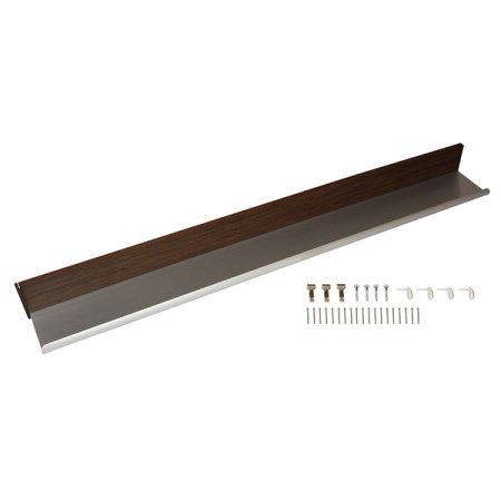 MR428　ラインシェルフ　600mm　セピア【ベルク シェルフ 壁掛け 飾り棚 収納】
