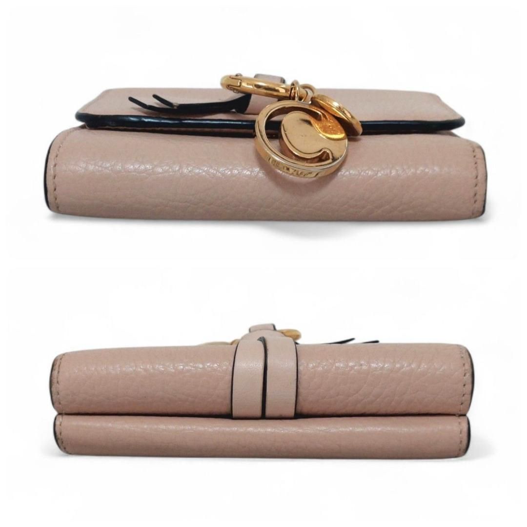 Chloé アルファベット ピンクベージュ 三つ折り財布 Chloe クロエ 三つ折り財布 ピンクベージュ 楽天市場】クロエ CHLOE
