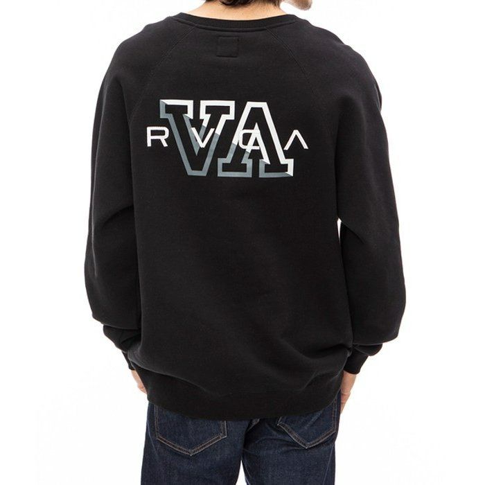 RVCA ルーカ バックプリントロゴスウェット トレーナー 長袖 メンズ  