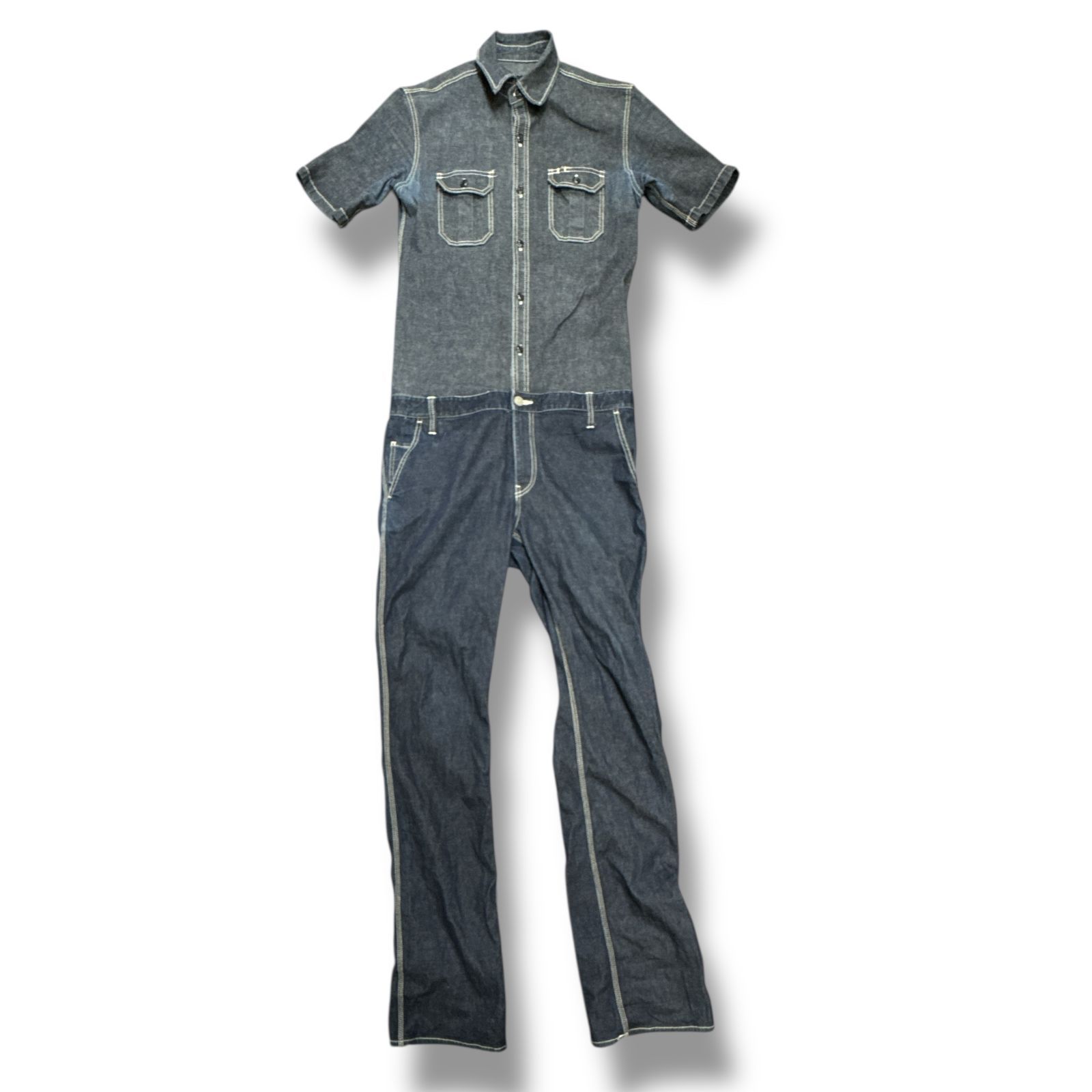 DELAY WIN&SONS デニム オールインワン ジャンプスーツ つなぎ 1