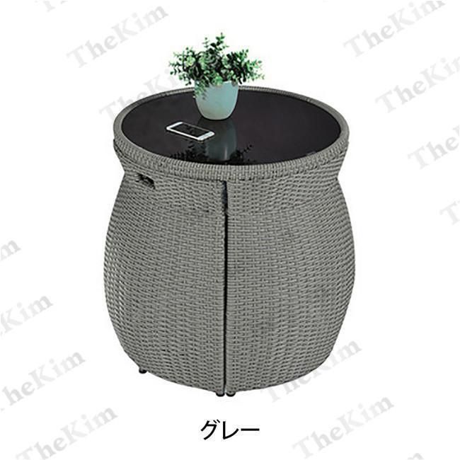 ラタン調 テーブル