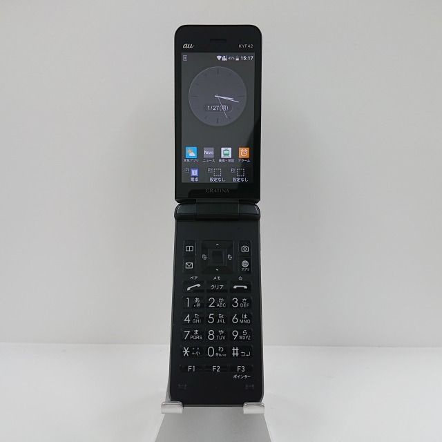 GRATINA KYF42 au ブラック 送料無料 本体 c09686